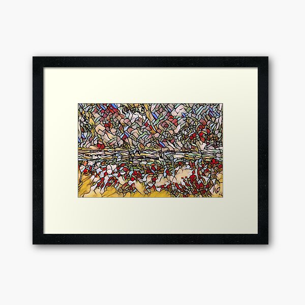 Holiday Dreaming 27 designed and created by (c) Janet Watson Art Framed Art Print