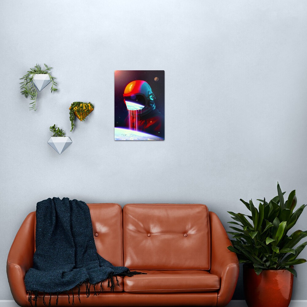 Leak Metal Print