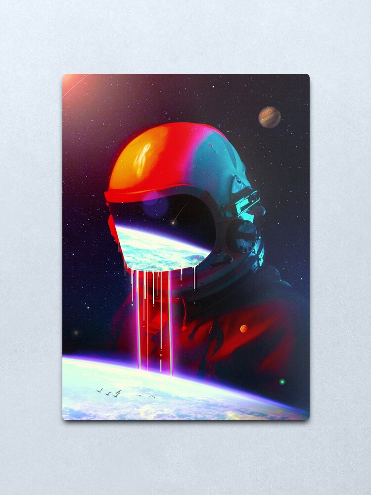 Alternate view of Leak Metal Print