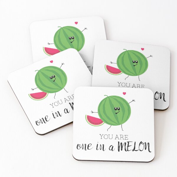 Item preview, You Are One in a Million Watermelon Fruit Pun designed and sold by HotHibiscus.