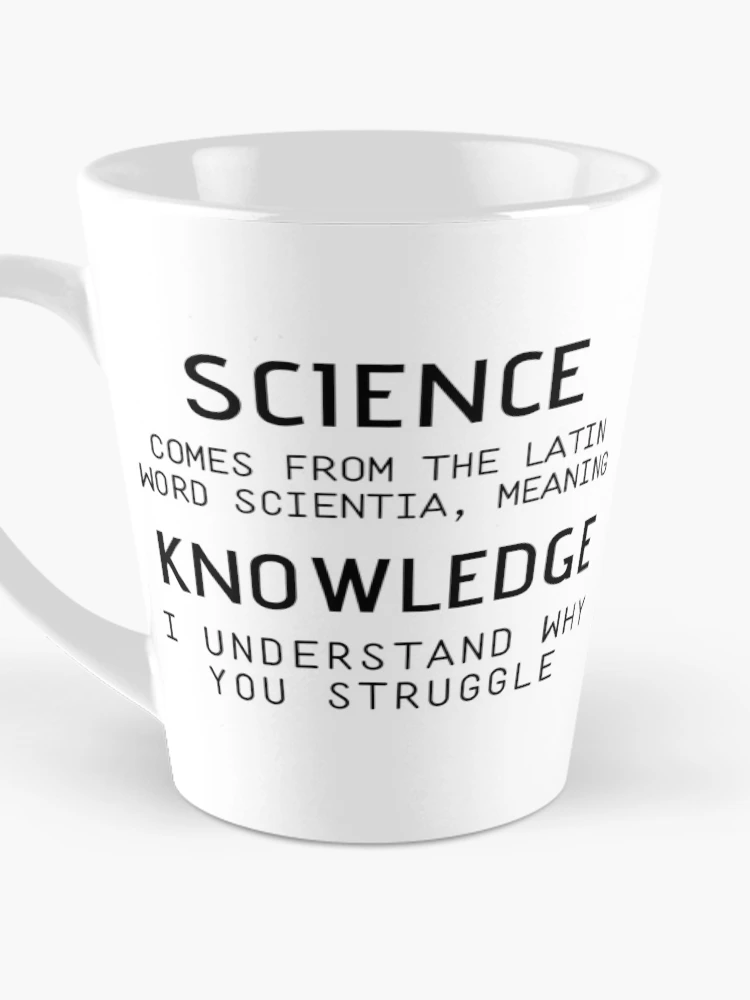 Thumbnail 3 of 4, Coffee Mug, Science Is Knowledge Pro Science designed and sold by IntegrityDesign.