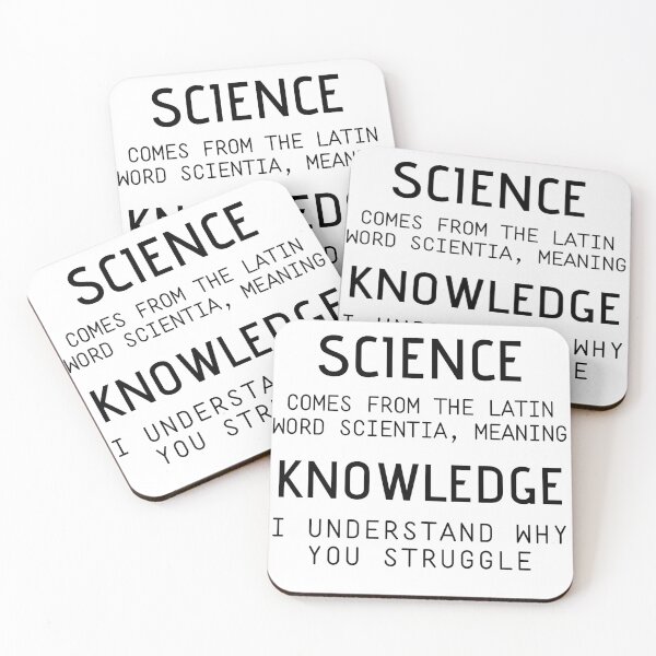 Item preview, Science Is Knowledge Pro Science designed and sold by IntegrityDesign.