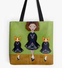The Irish Step Dancers Tote Bag