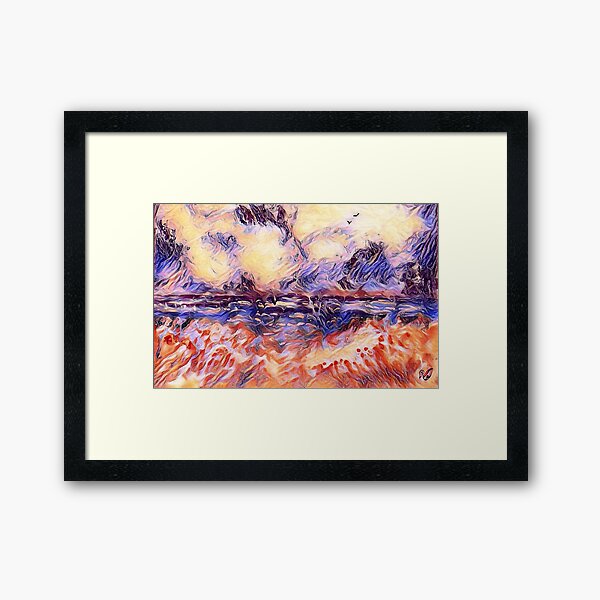 Holiday Dreaming 31 designed and created by (c) Janet Watson Art Framed Art Print