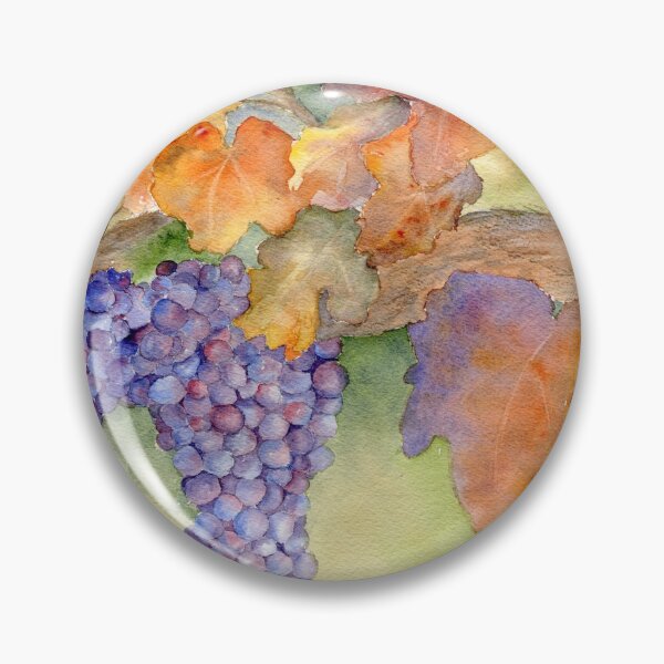 Item preview, Fall Grape Harvest designed and sold by Diane Hall Watercolors.