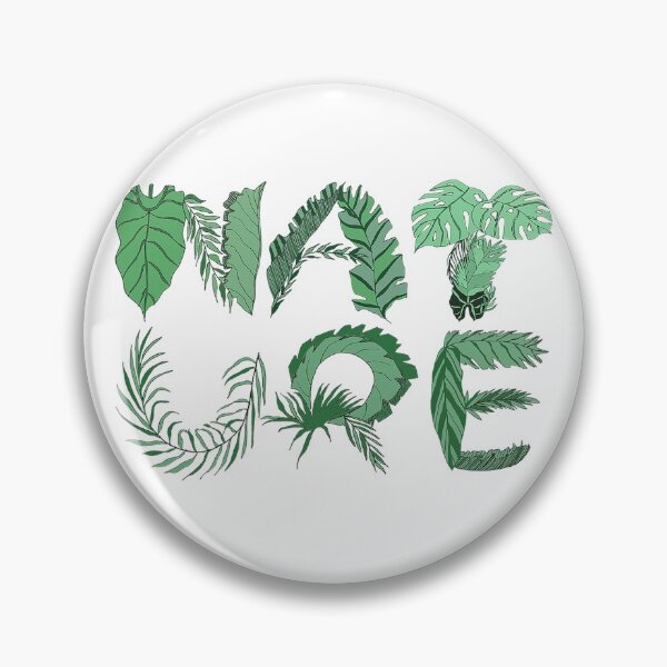 Nature Jungle leaves Pin