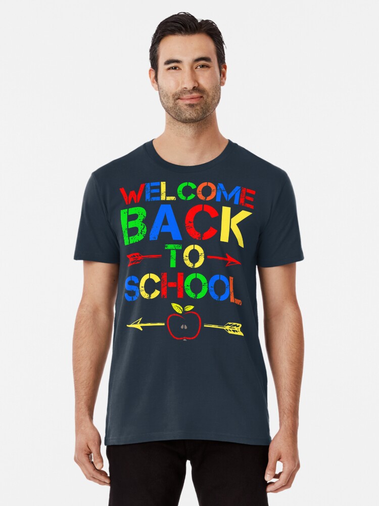 Get Chalk Back To School Welcome Vintage Shirt For Free Shipping