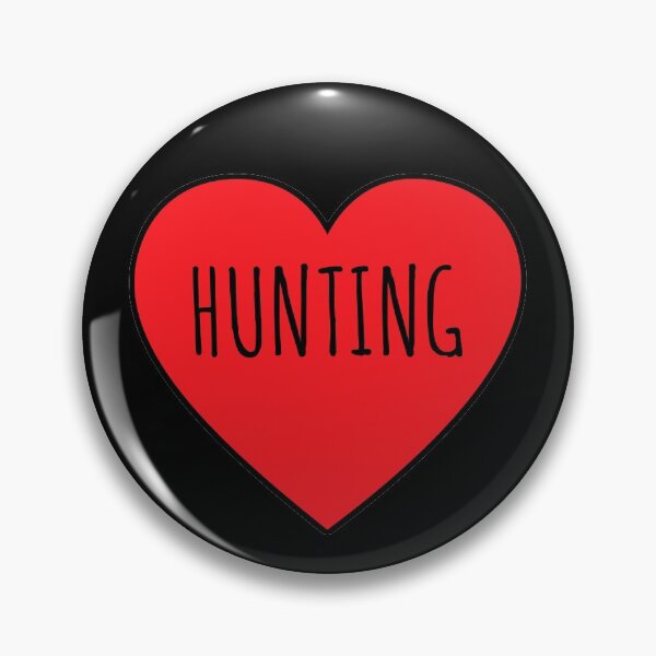 Item preview, I Love Hunting Heart  designed and sold by Vanover Designs.