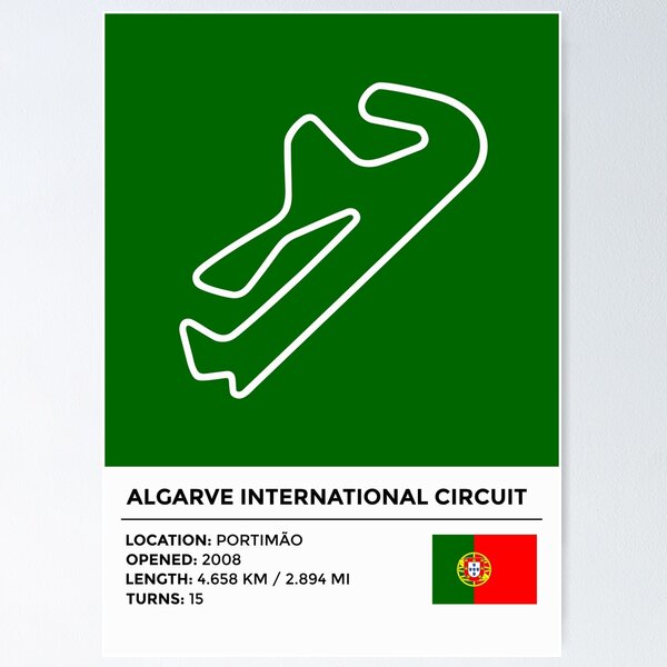 Artikel-Vorschau von Algarve International Circuit [Info], designt und verkauft von MS80 design.