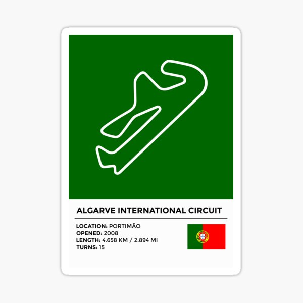 Artikel-Vorschau von Algarve International Circuit [Info], designt und verkauft von MS80 design.