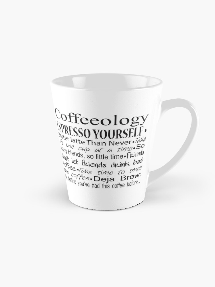 Coffee Lovers Gifts - Espresso Yourself - Better Latte Than Never Funny  Barista Coffee Lover Drinkers Gift Ideas Coffee Mug for Sale by merkraht