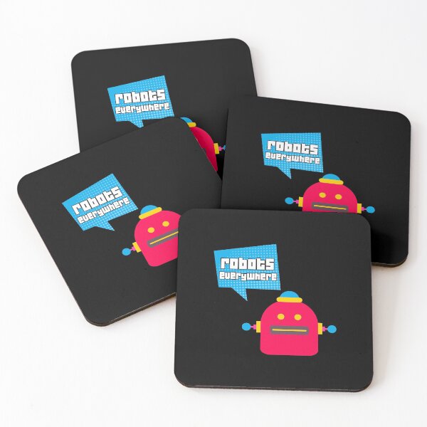 Item preview, Robots Everywhere Speech Bubble designed and sold by at85productions.