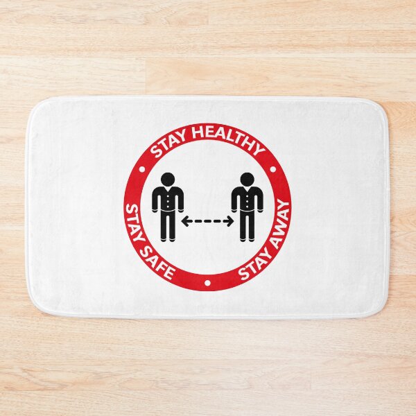 Item preview, Stay Healthy – Stay Safe – Stay Away (Corona / COVID-19) 2C designed and sold by MrFaulbaum.