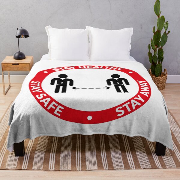 Item preview, Stay Healthy – Stay Safe – Stay Away (Corona / COVID-19) 2C designed and sold by MrFaulbaum.