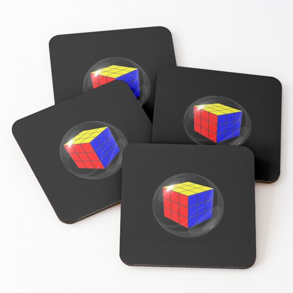 Item preview, Rubiks Cube in a Dark Glass Ball designed and sold by TopPopClothing.