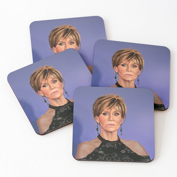 Item preview, Jane Fonda Painting designed and sold by PaulMeijering.
