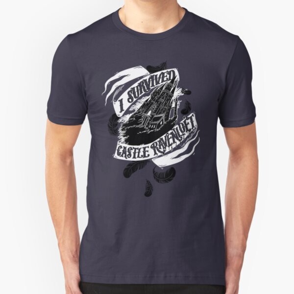 "I Survived Castle Ravenloft" - Curse of Strahd Slim Fit T-Shirt