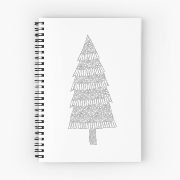 Item preview, Silver Christmas tree metallic foil effect transparent background  designed and sold by Latch Farm  Studios.