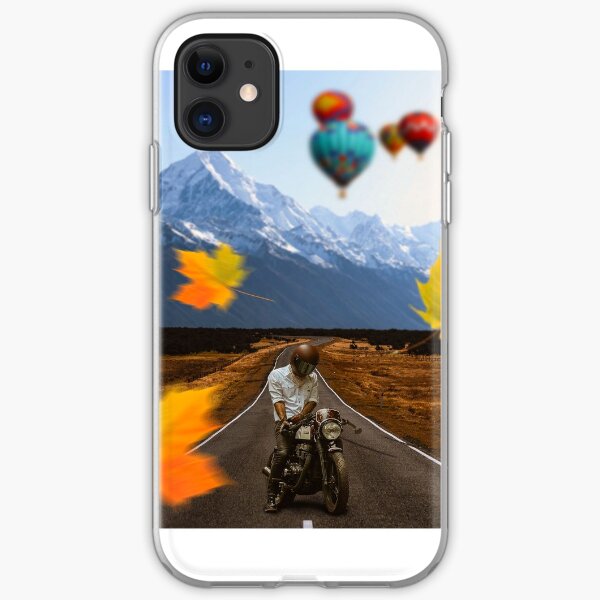 motobiker iPhone Soft Case