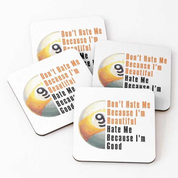 Item preview, Im Beautiful Im Good 9 Ball designed and sold by ImagineThatNYC.