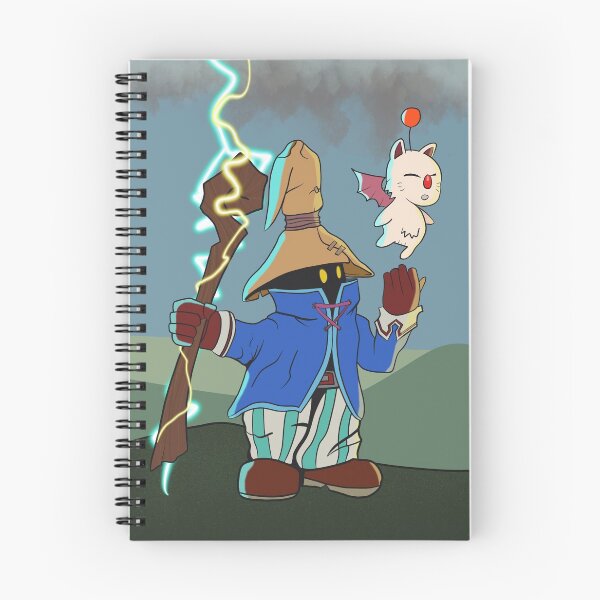 Item preview, Vivi with a Moogle - Final Fantasy 9 FFIX Fan Art designed and sold by Shawn Ballard.