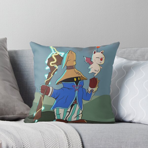 Item preview, Vivi with a Moogle - Final Fantasy 9 FFIX Fan Art designed and sold by Shawn Ballard.
