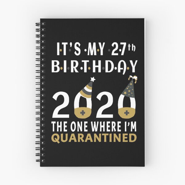 Item preview, Its My 27th Birthday The One Where Im Quarantined Social Distancing Gifts  designed and sold by AnimaLovers.