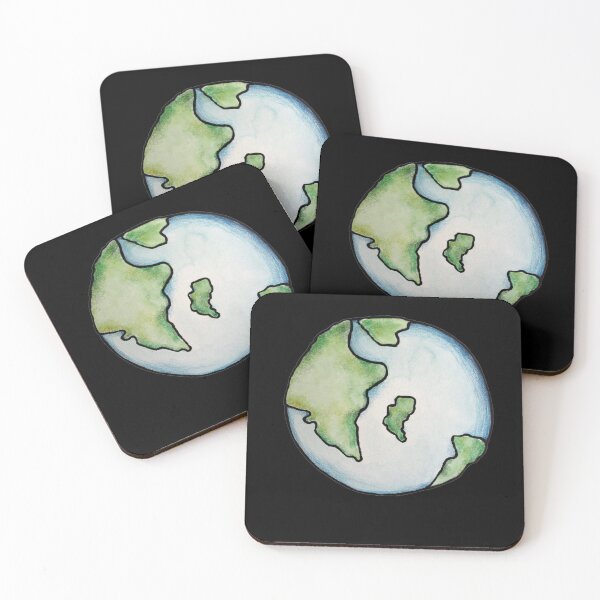 Item preview, Earth watercolor art for earth day designed and sold by FrictionMaxxing.