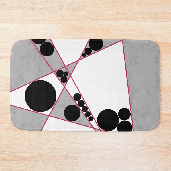 Item preview, Contemporary Geometric Grey Marble Design  designed and sold by oursunnycdays.