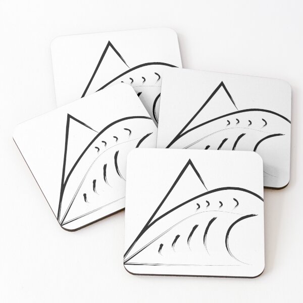 Item preview, wave surf art coming out of a triangle designed and sold by Jake Purcell.