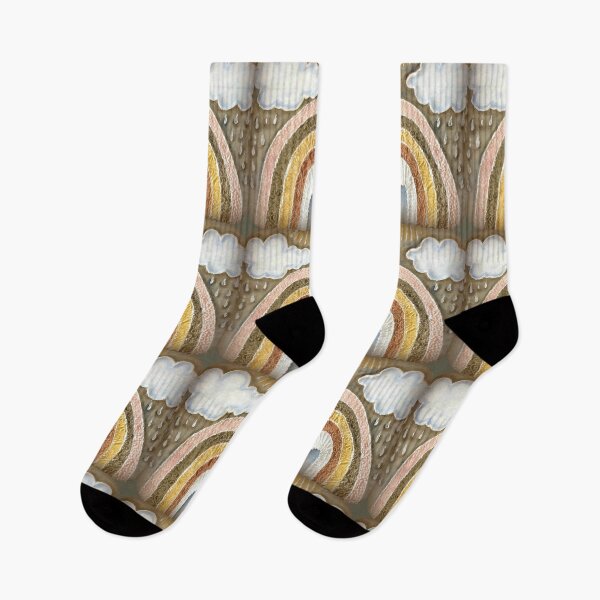 Item preview, Over The Rainbow / Boho Style / Rainy Day Rainbow / Bohemian / Cloudy Day / Rainshowers designed and sold by artenvironments.
