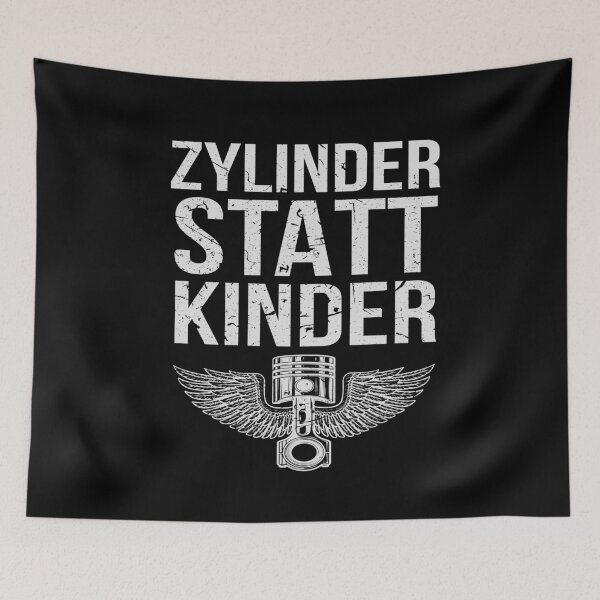 Artikelvorschau, Zylinder Statt Kinder Auto Tuner Tuning entworfen und verkauft von MooonTees.