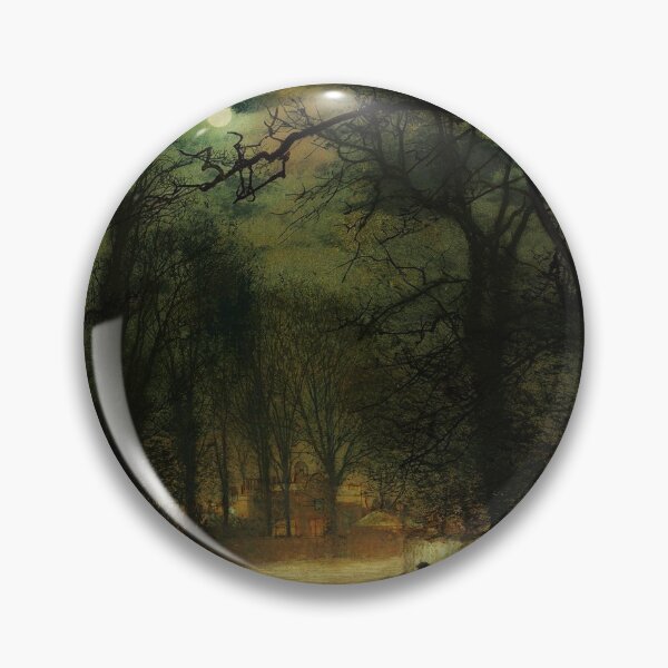 Item preview, A moonlit lane-John Atkinson Grimshaw designed and sold by LexBauer.