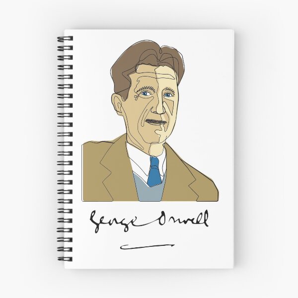 Item preview, George Orwell designed and sold by Grafiker.