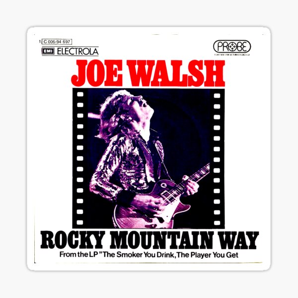 vintage VOTE FOR JOE WALSH Bumper Sticker