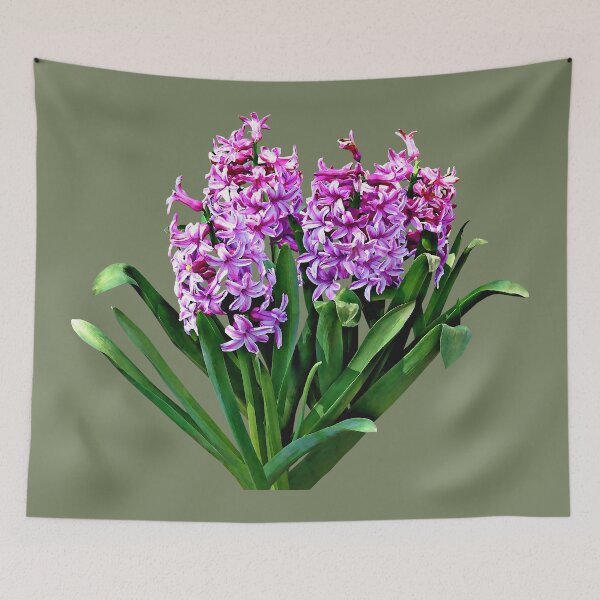 Item preview, Group of Pink Hyacinths designed and sold by Susan Savad.