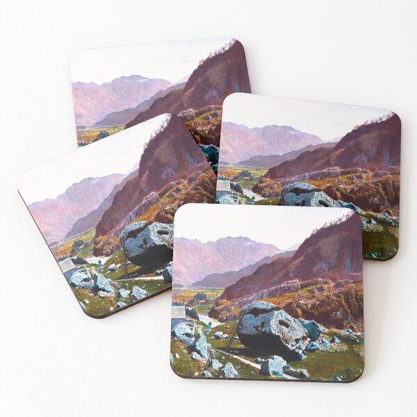 Artikelvorschau, Bowder Stone, Borrowdale-John Atkinson Grimshaw entworfen und verkauft von LexBauer.
