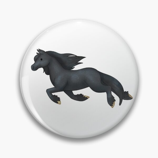 Item preview, Cozy Friesian Horse designed and sold by Phoenix of Starlight.