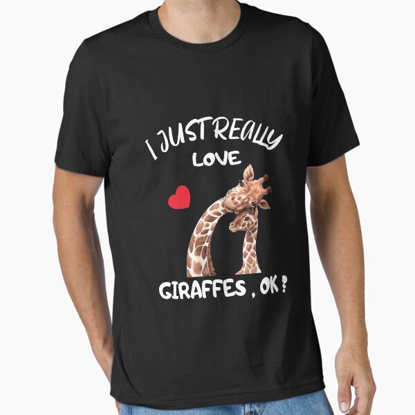 Artikel-Vorschau von Ich liebe Giraffen wirklich, designt und verkauft von Merch By ika.