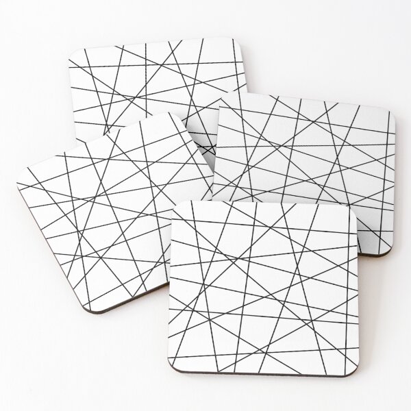 Item preview, Geometric Lines (black/white) designed and sold by Design Minds Boutique.