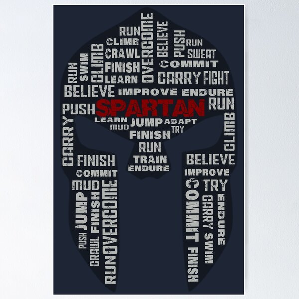 This is spartan strength Poster for Sale by Yvonn87