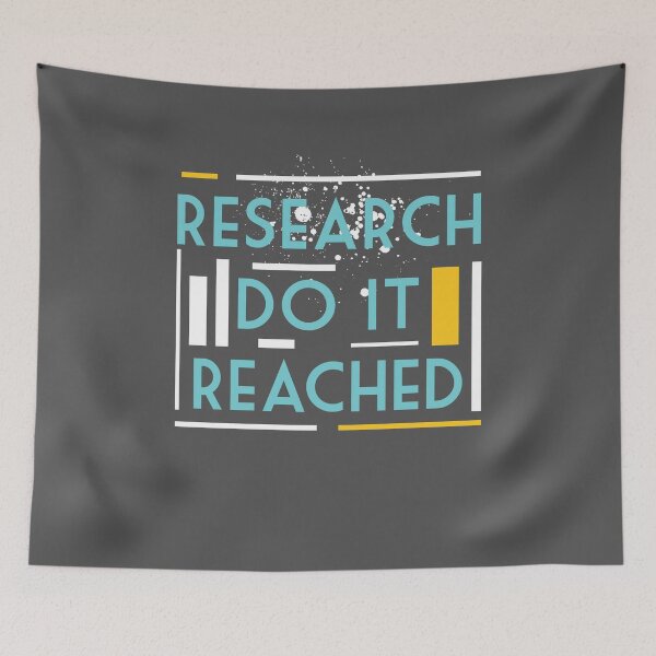Item preview, RESEARCH DO IT REACHED designed and sold by danyc88.