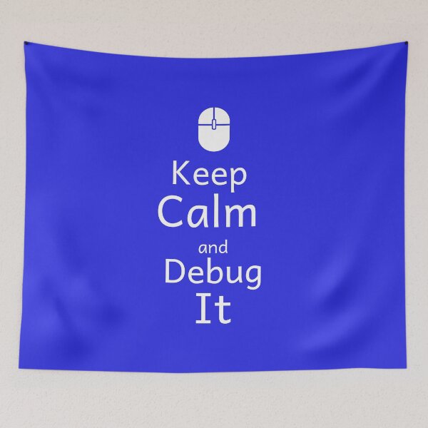 Item preview, Keep Calm and Debug It - Best Funny Programmer Gift designed and sold by sviatos.