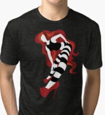 Red Stripe Tri-blend T-Shirt
