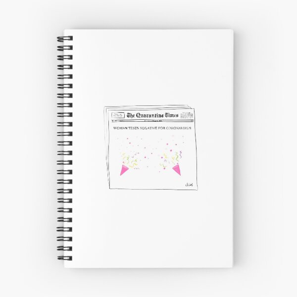 Item preview, "The Quarantine Times" – Funny Coronavirus Headlines designed and sold by Clio Clark.