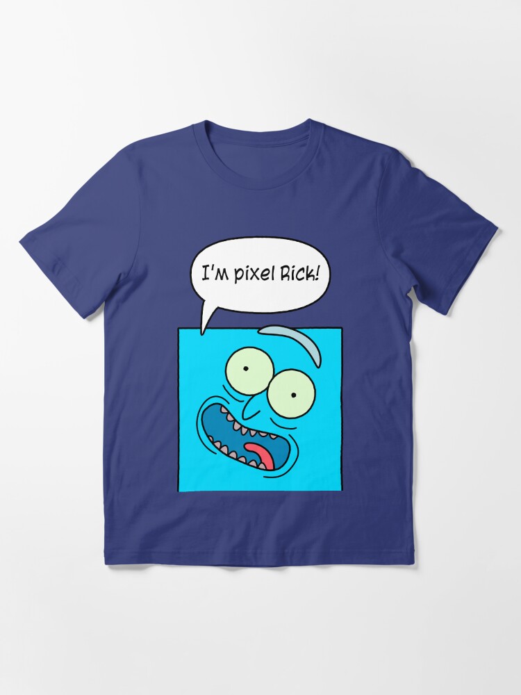 Alternate view of Pixel Rick Essential T-Shirt
