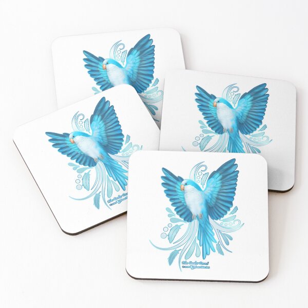 Item preview, Blue Quaker Parrot designed and sold by sylvanmist.