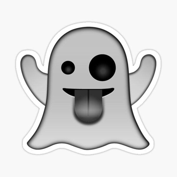 Ghost emoji Sticker