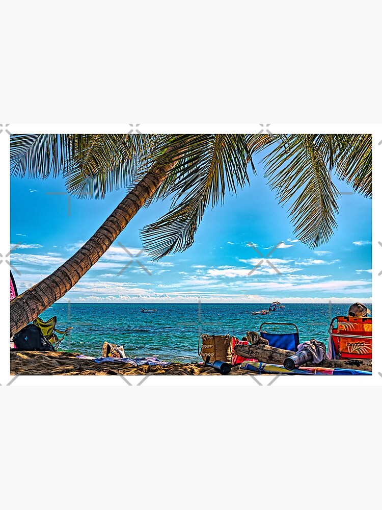 Discover Beach Rincon Puerto Rico Premium Matte Vertical Poster