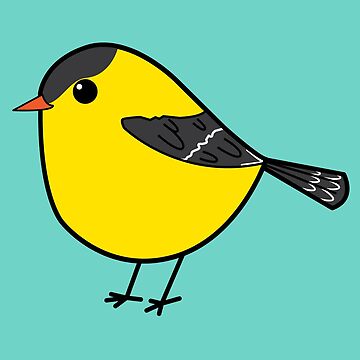 Goldfinch Bird Waterproof Vinyl Sticker